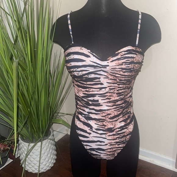 Other - Tiger print one piece bathing suit
